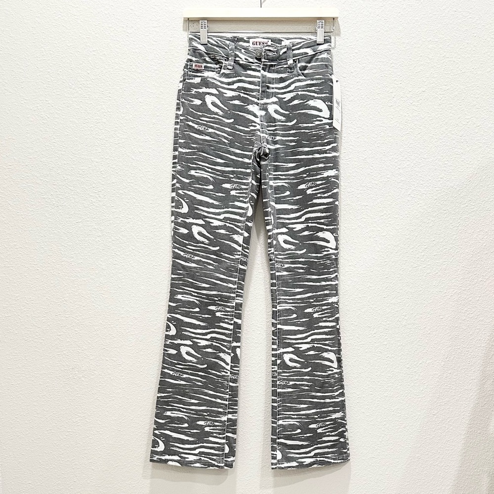 NWT! GUESS Go Zebra Printed Bootcut Pants!